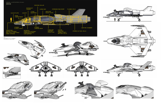 Star Citizen - Star Citizen / Squadron 42. The Vault. Техника. Origin 300i